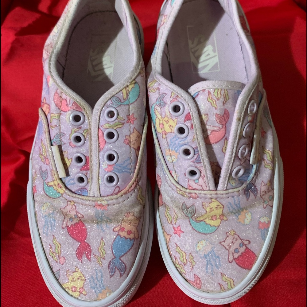 Cat mermaid vans